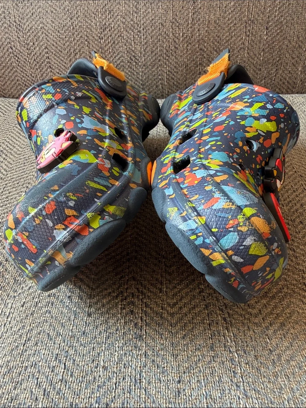 Crocs All Terrain Terrazzo Classic Children Shoes Size: J2 ( Little Boy 2)